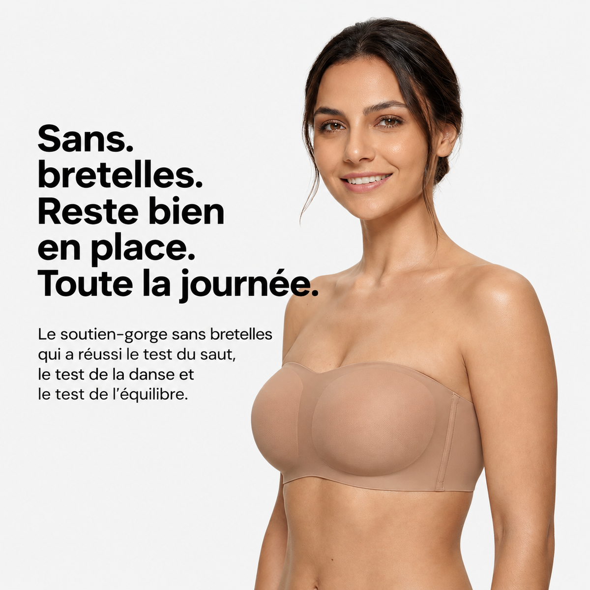 Soutien-gorge invisible sans bretelles BellePeau™