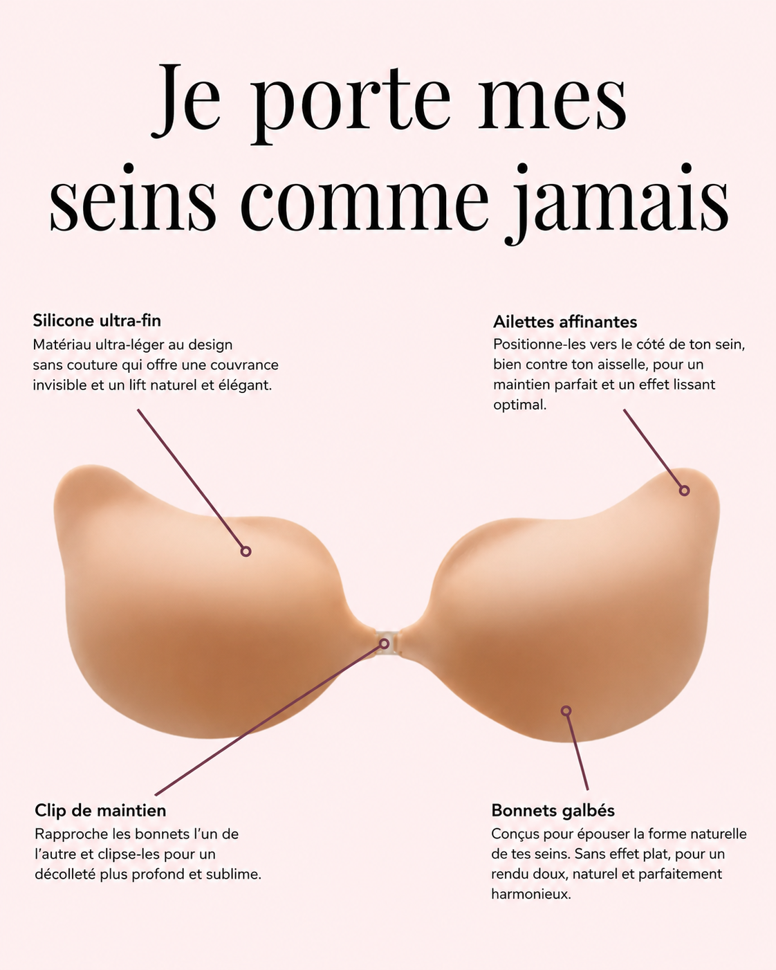 Ti Bombe - Soutien-gorge sculptant